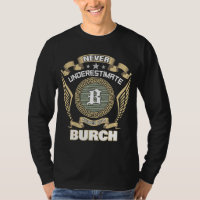 NEVER UNDERESTIMATE POWER OF A BURCH
