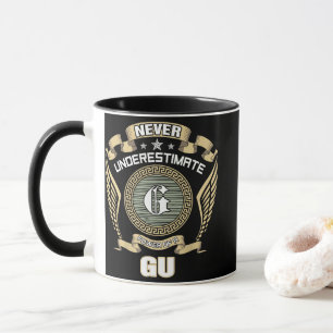NEVER_UNDERESTIMATE_POWER_OF_A_GU MUG