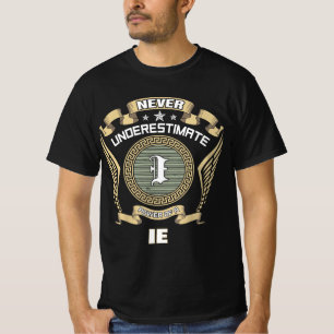 Never underestimate power of a IE T-Shirt