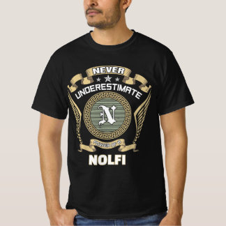Never underestimate power of a NOLFI T-Shirt