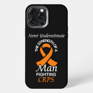 Never Underestimate/Ribbon/Man...CRPS iPhone 13 Pro Max Case