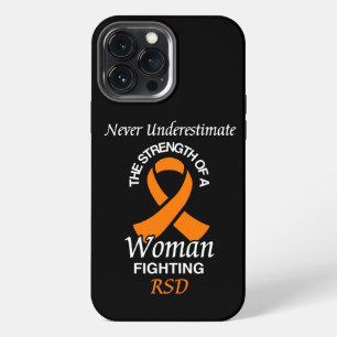Never Underestimate/Ribbon/Woman...RSD iPhone 13 Pro Max Case