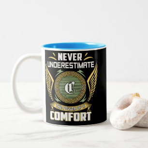 Never Underestimate The Power Of A Comfort Two-Tone Coffee Mug