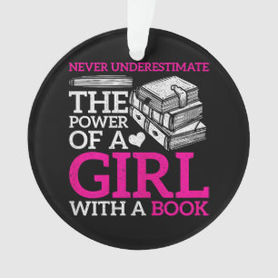Never Underestimate The Power Of A Girl With A Boo Ornament