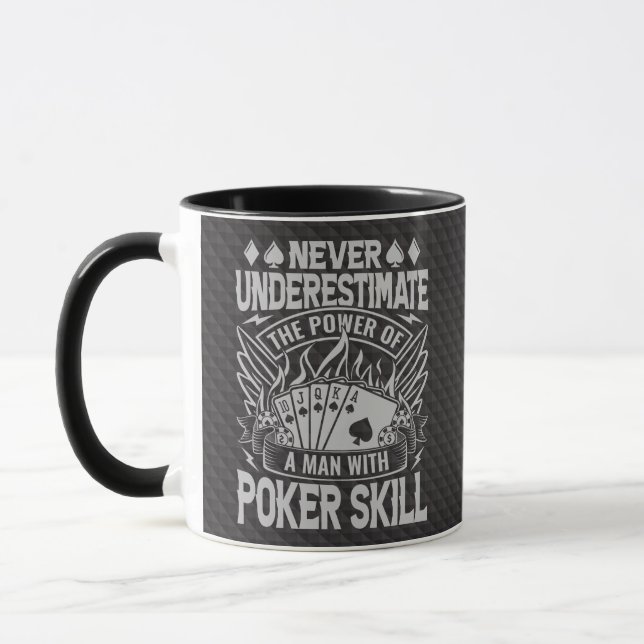 never underestimate the power of a man with a poke mug (Left)