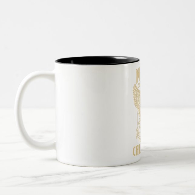 Never Underestimate The Power Of Calloway Two-Tone Coffee Mug (Left)