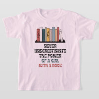 Never Underestimate the Power of girl with a book 