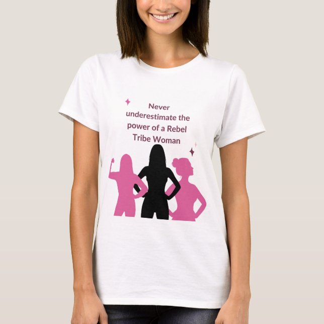 Never Underestimate the Power  T-Shirt (Front)