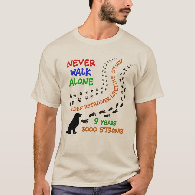 Never Walk Alone GRLS T-Shirt (Front)