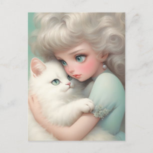 Never Without You, Cat Lover Postcard