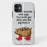 Never Wrestle with Pigs