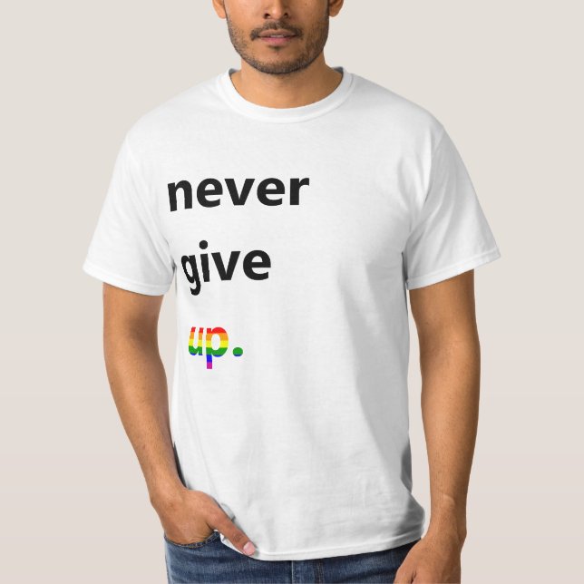 NeverGiveUp Tee (Front)