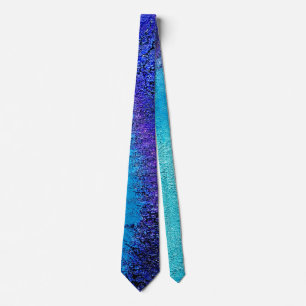 “Neverland’s Moon #2” Oil Painting Tie