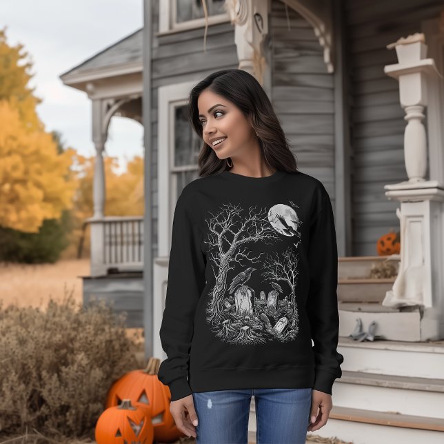 Nevermore Cemetery Sweatshirt (Creator Uploaded)