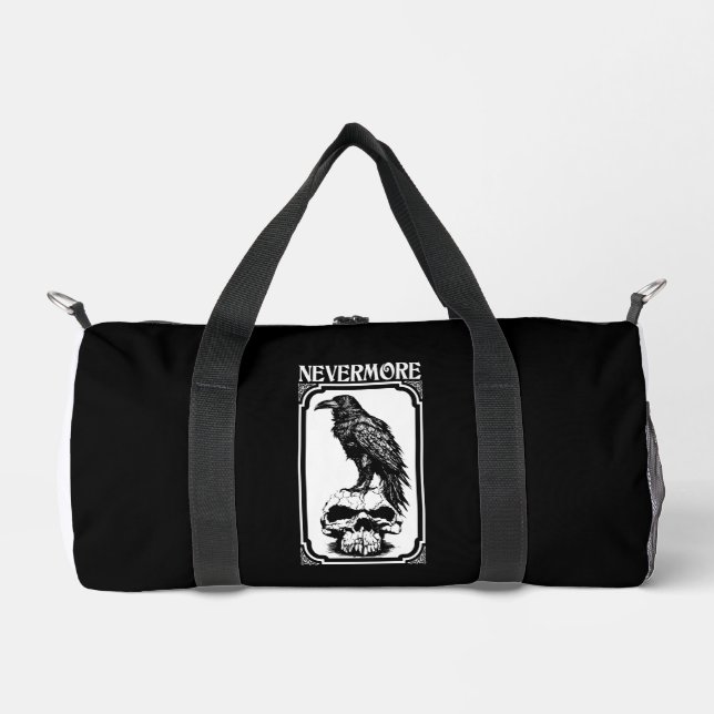 Nevermore | Edgar Allan Poe - The Raven Duffle Bag (Front)