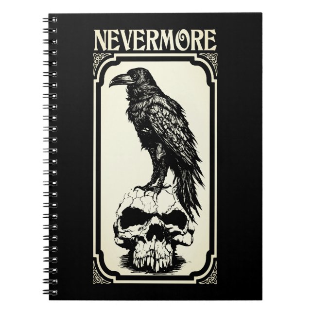 Nevermore | Edgar Allan Poe - The Raven Notebook (Front)