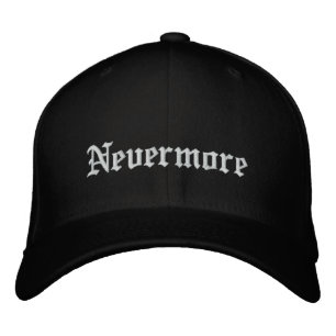 Nevermore Embroidered - Personalise Hat