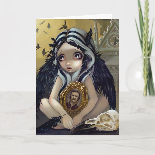 "Nevermore" Greeting Card (Front)