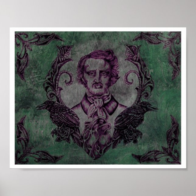 Nevermore in Green Poster (Front)