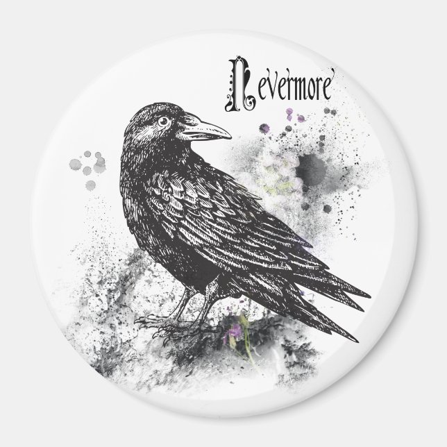 Nevermore Magnet (Front)