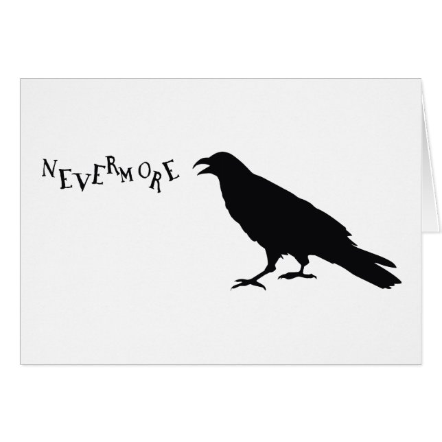 Nevermore Raven (Front Horizontal)