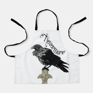 Nevermore Raven Apron