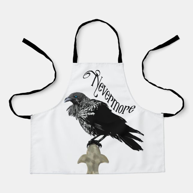 Nevermore Raven Apron (Front)