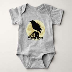 Nevermore Raven Baby Bodysuit