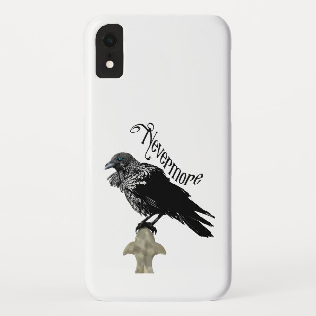 Nevermore Raven Case-Mate iPhone Case (Back)
