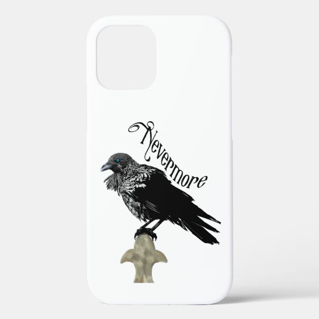 Nevermore Raven Case-Mate iPhone Case (Back)