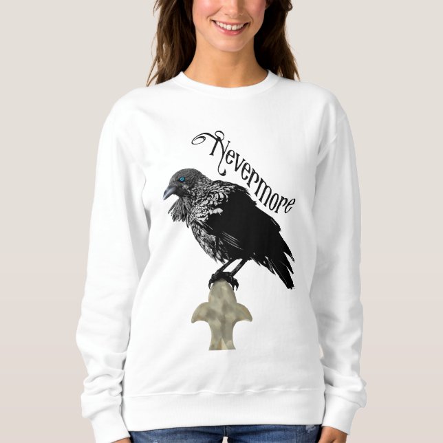 Nevermore Raven Sweatshirt (Front)
