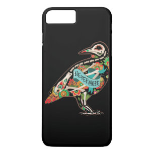 Nevermore Sugar Skull Raven iPhone 8 Plus/7 Plus Case