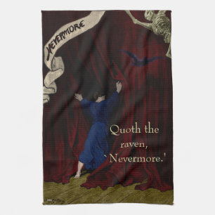 Nevermore... Tea Towel