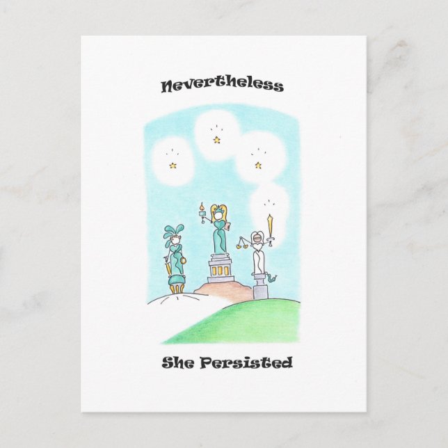 Nevertheless Postcard (Front)