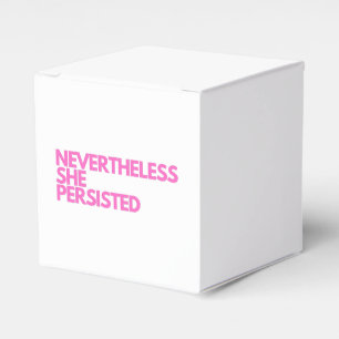 Nevertheless She Persisted Favour Box