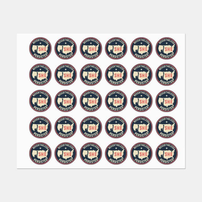 Nevertheless She Persisted Lady Liberty USA (Sheet)