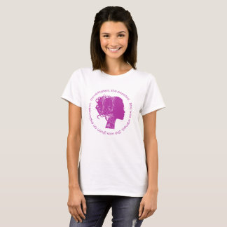 Nevertheless, She Persisted (Magenta) T-Shirt