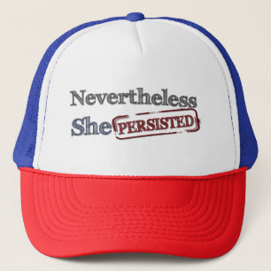 Nevertheless She persisted Resist Trucker Hat