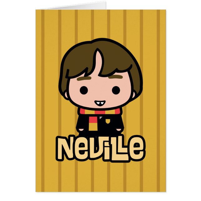 Neville Longbottom Cartoon Character Art (Front)