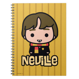 Neville Longbottom Cartoon Character Art Spiral Notebook