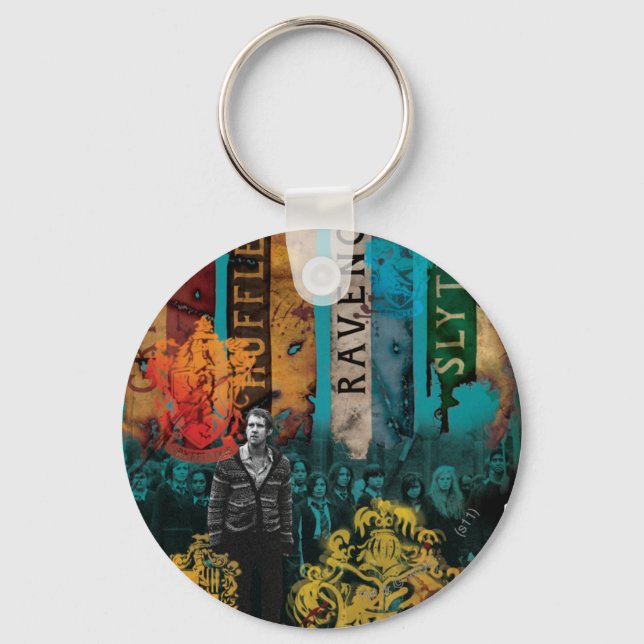 Neville Longbottom Collage 1 Key Ring (Front)