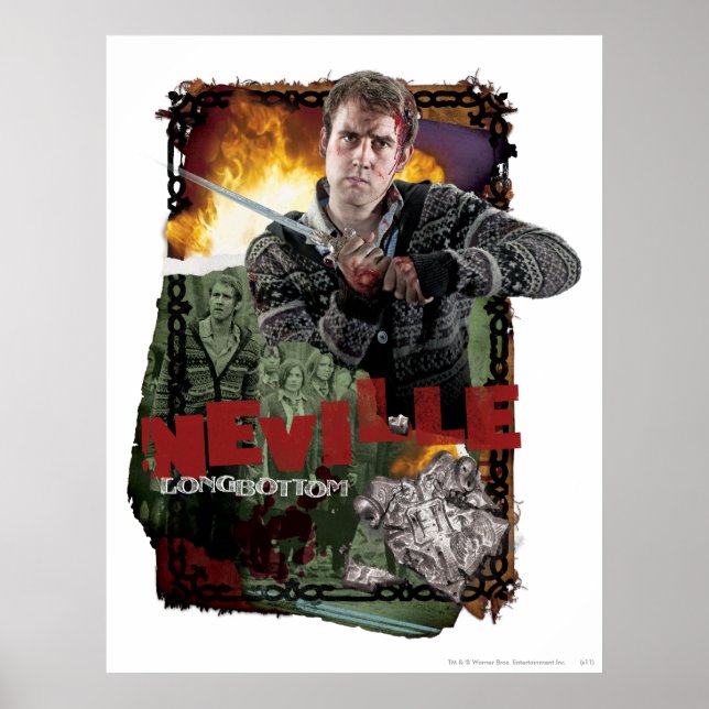 Neville Longbottom Collage 2 Poster (Front)