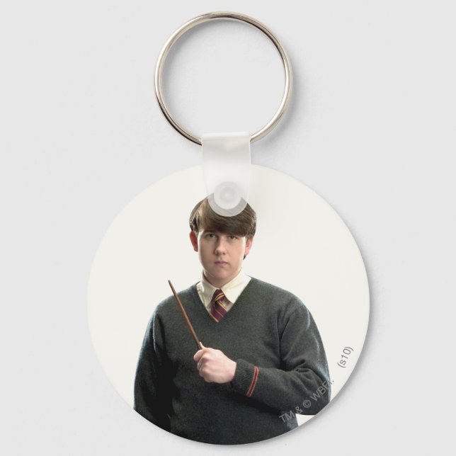 Neville Longbottom Crossed Arms Key Ring (Front)