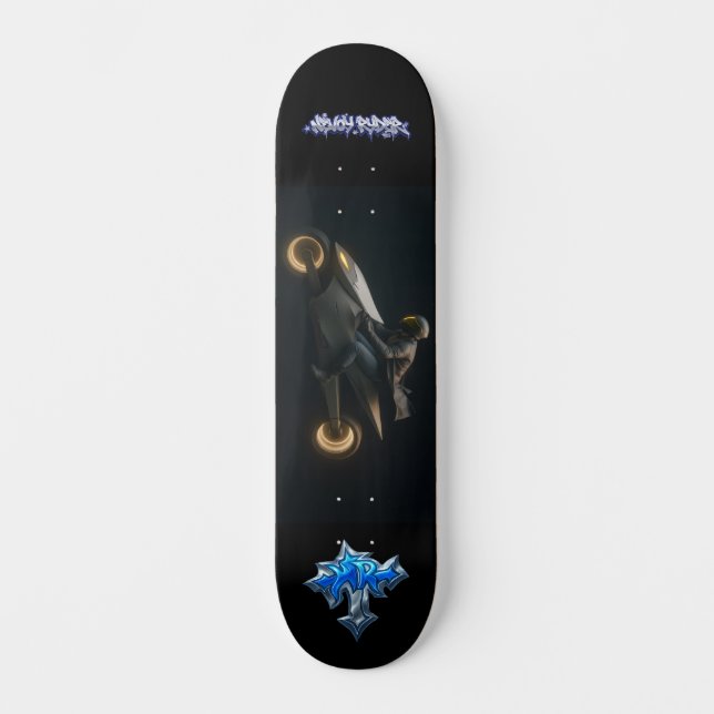 Nevoy Ryder Blaze 8" Skateboard Deck (Front)