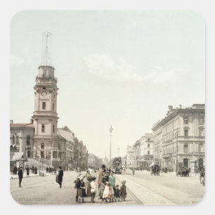 Nevsky Prospekt, St. Petersburg Square Sticker