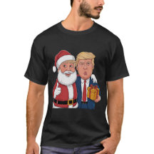 NEW 2024 Christmas - Trump and Santa Celebrating 