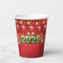 New 2025 Year Red Cup