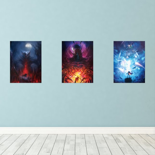 New 52 Comic Covers Group 1 (Wood Floor)