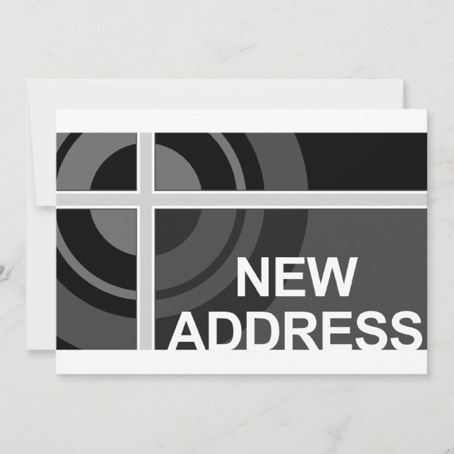 new address announcement (Front)