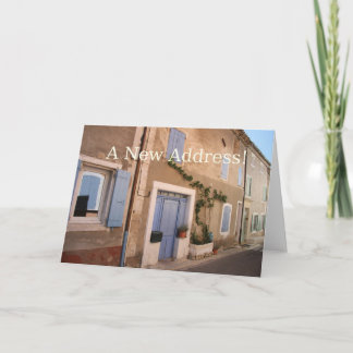 New Address Announcement Card